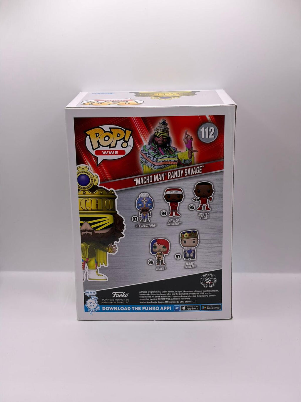 Funko Pop WWE "Macho Man" Randy Savage Vinyl Figure #112 Special Edition
