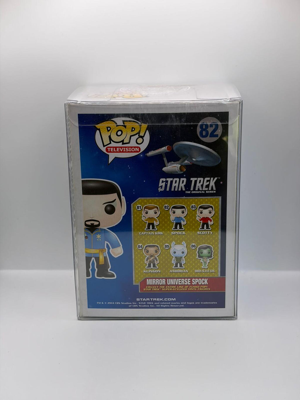 Funko Pop Television Star Trek Mirror Universe Spock Vinyl Figure #82