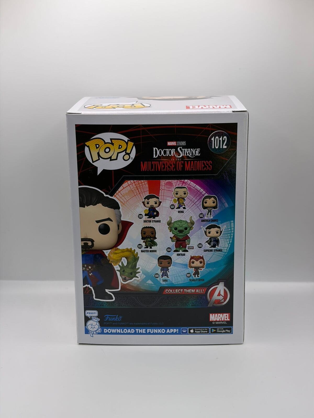 Funko POP! Doctor Strange Marvel Collector Corps Exclusive #1012