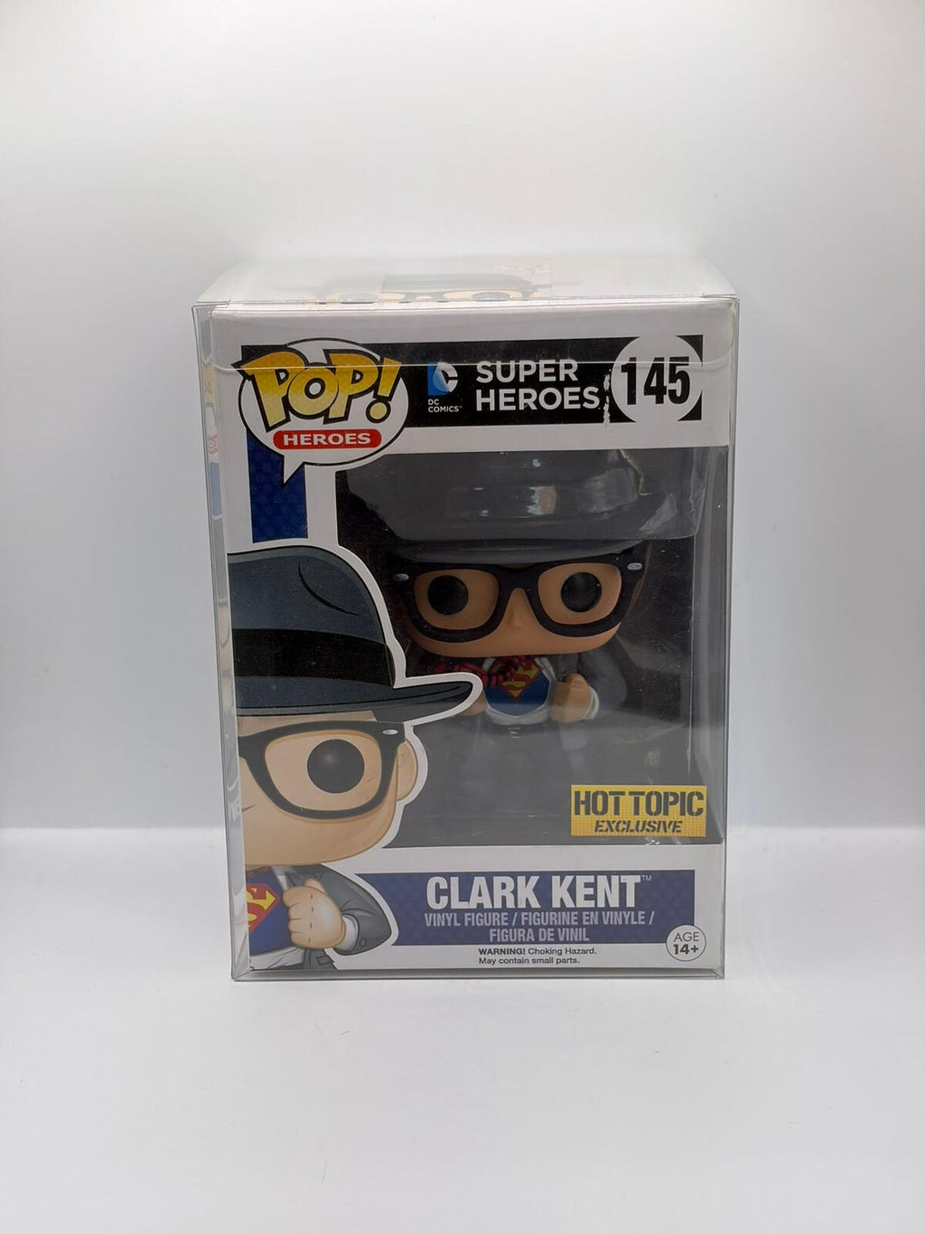 Funko Pop! Heroes Clark Kent #145 Exclusive Vinyl Figure