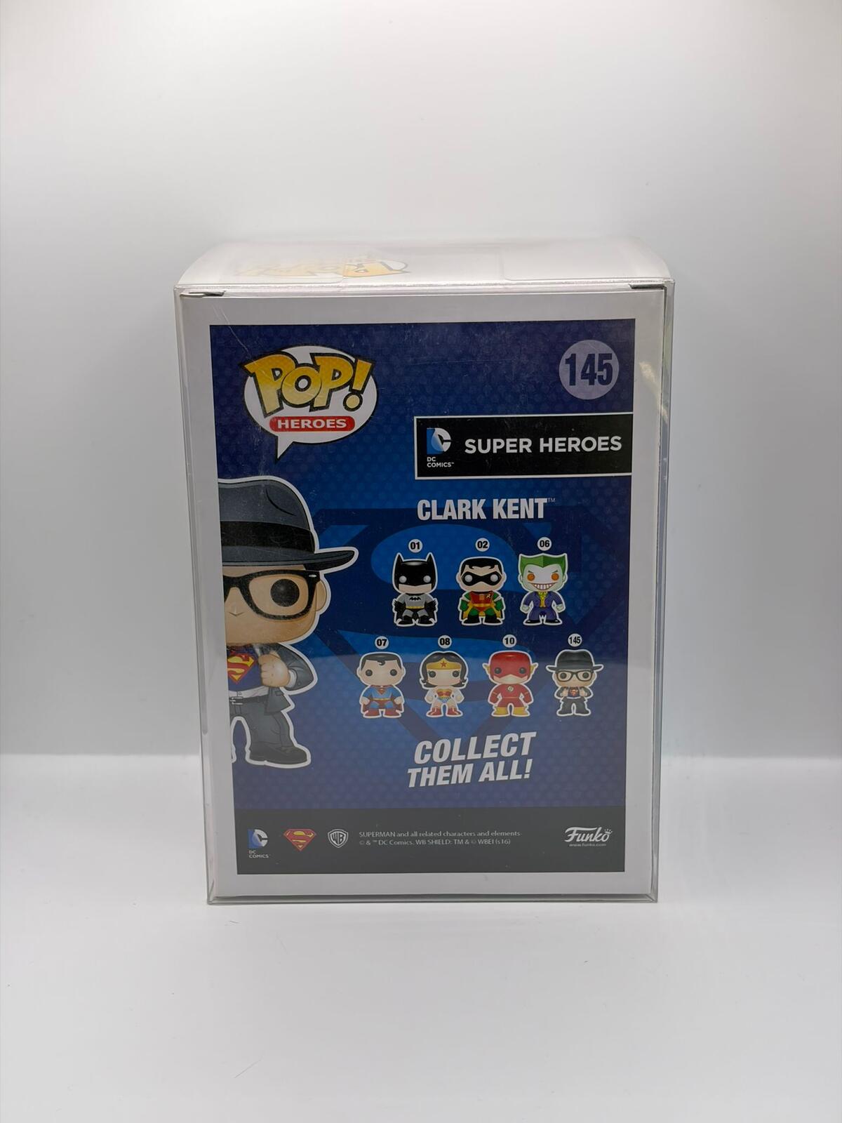 Funko Pop! Heroes Clark Kent #145 Exclusive Vinyl Figure