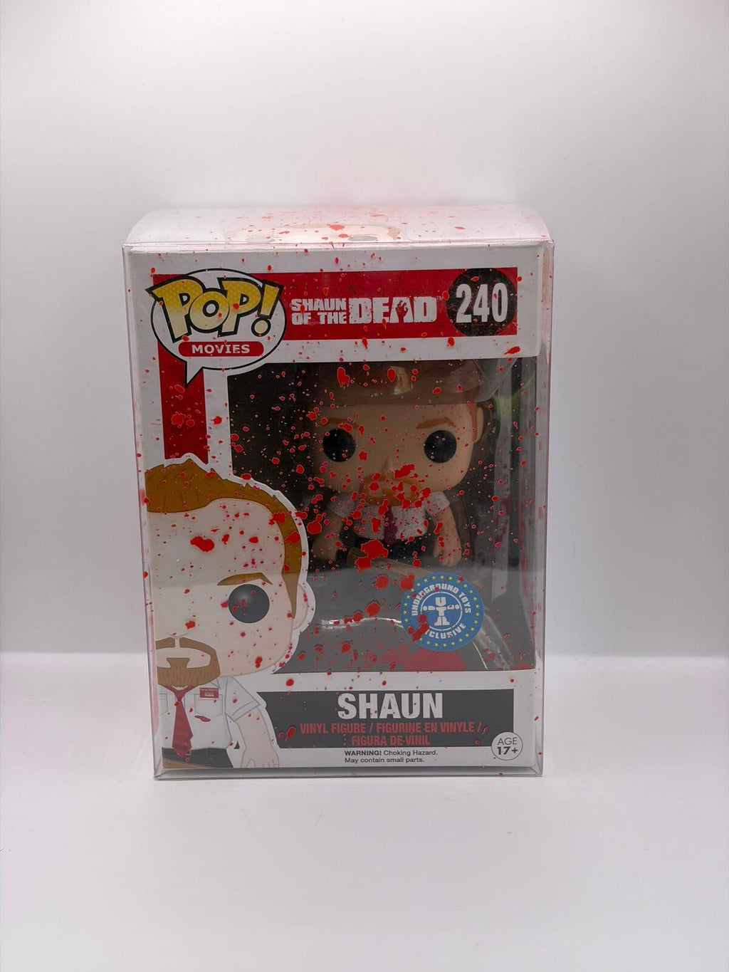 Funko Pop! Shaun of the Dead Shaun #240 Exclusive Vinyl Figure