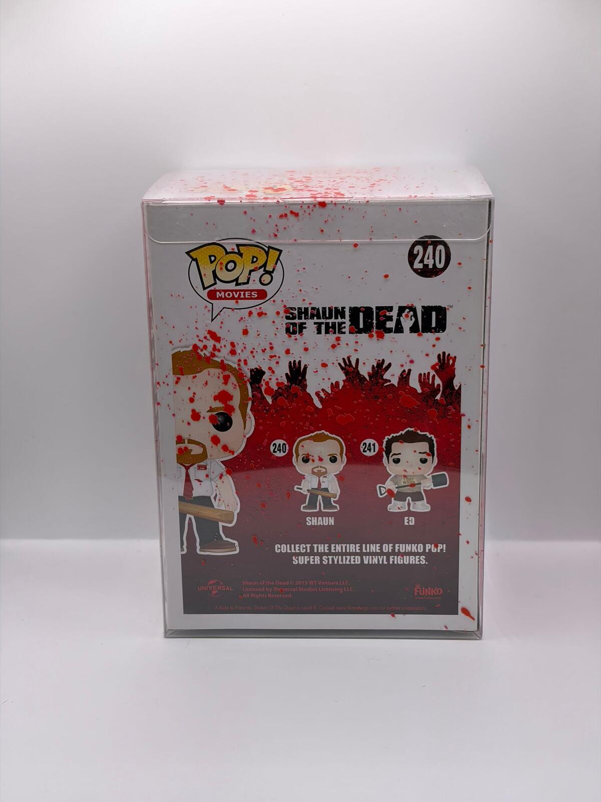 Funko Pop! Shaun of the Dead Shaun #240 Exclusive Vinyl Figure