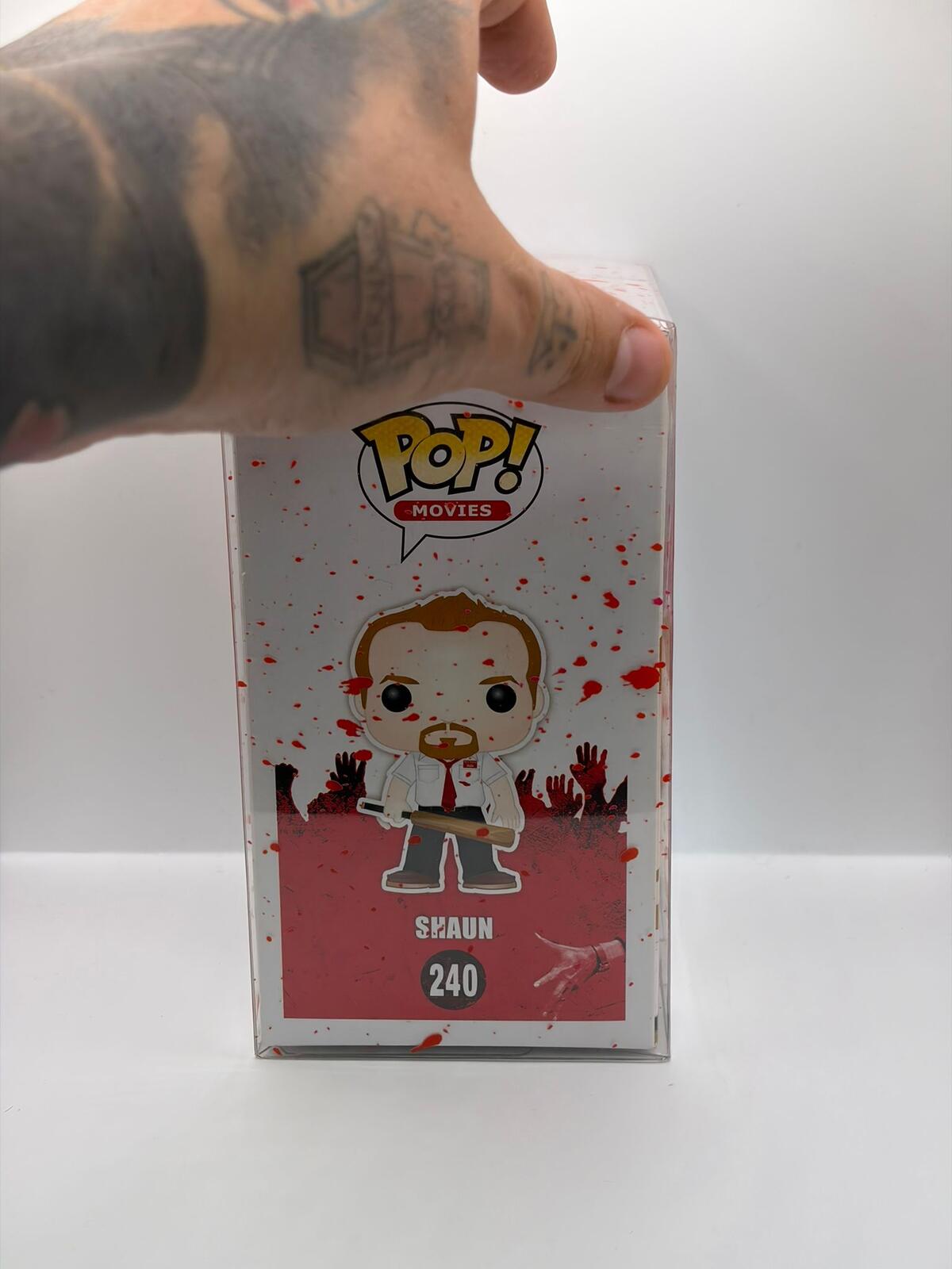 Funko Pop! Shaun of the Dead Shaun #240 Exclusive Vinyl Figure