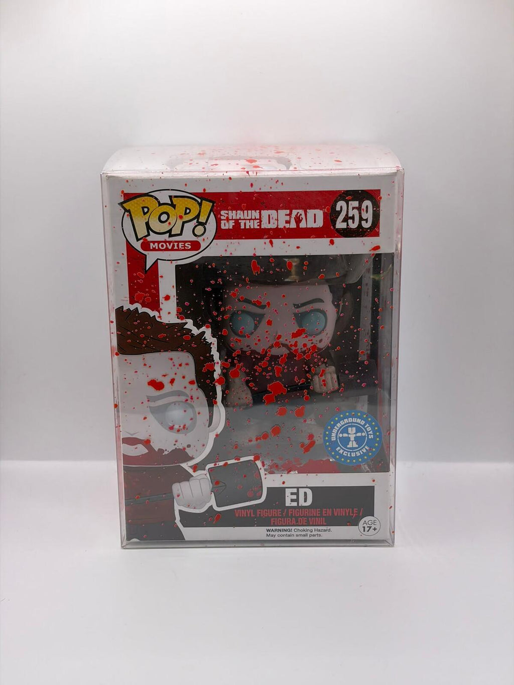 Funko Pop! Movies Shaun of the Dead Ed #259 Exclusive Vinyl Figure