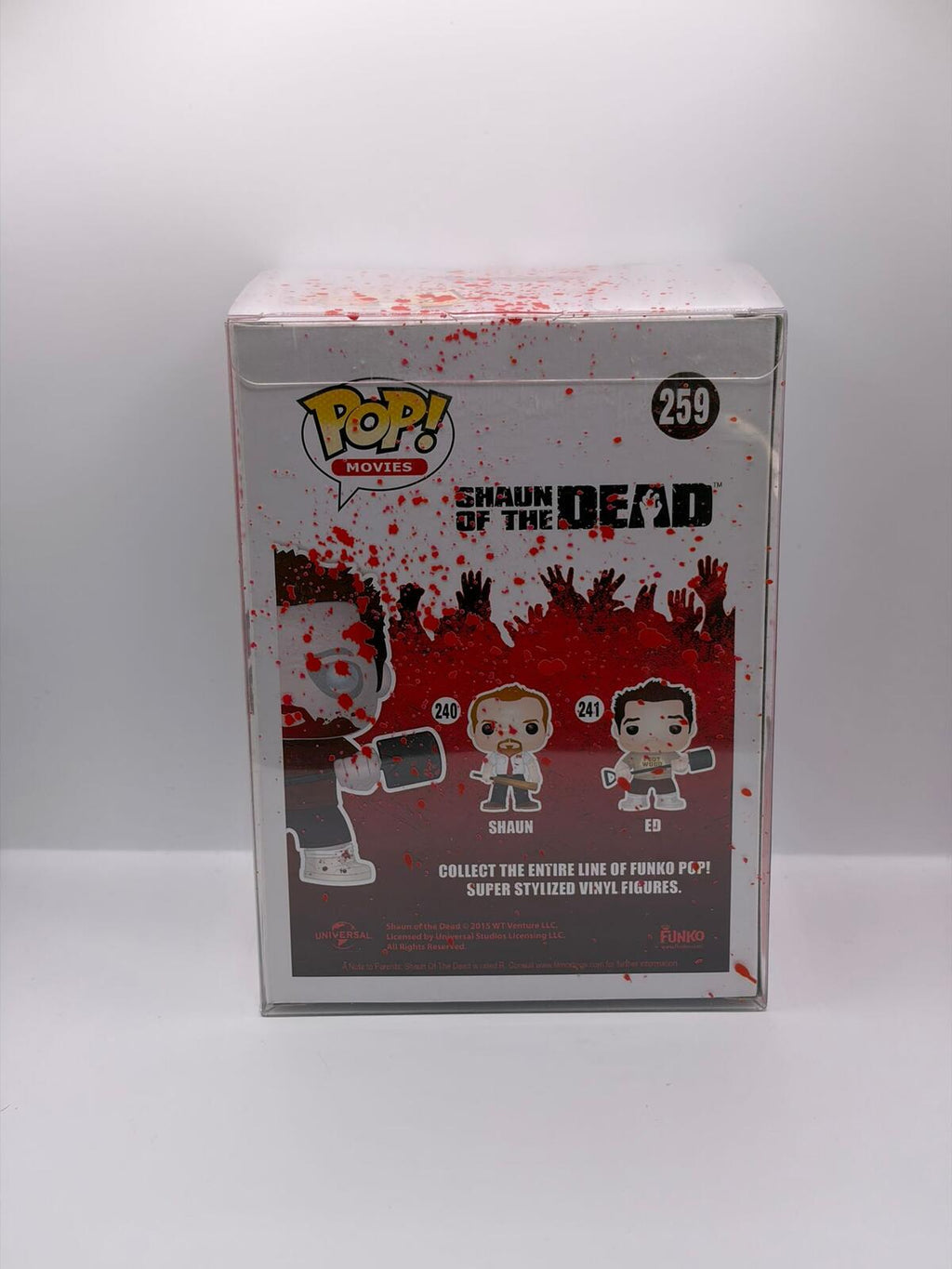 Funko Pop! Movies Shaun of the Dead Ed #259 Exclusive Vinyl Figure