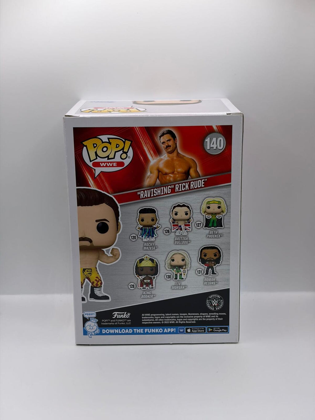 Funko Pop WWE Ravishing Rick Rude Figure #140