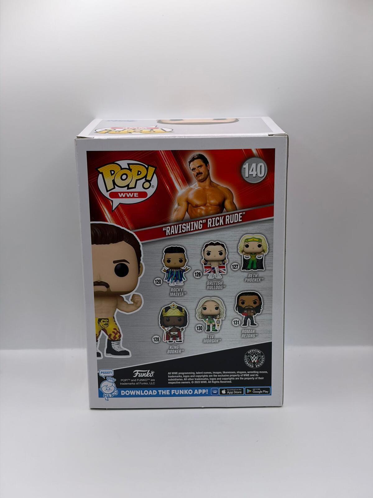 Funko Pop WWE Ravishing Rick Rude Figure #140