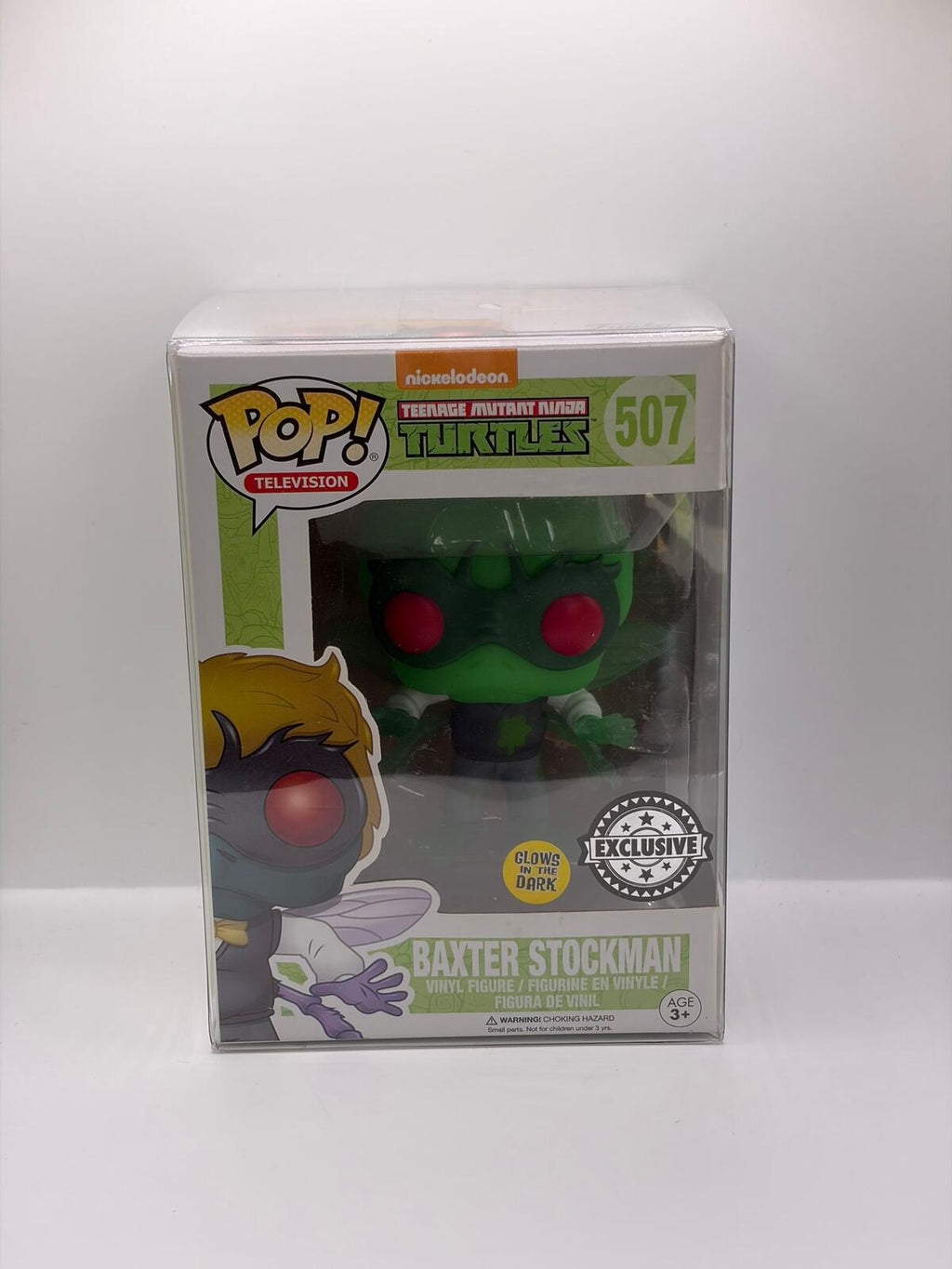 Funko Pop Television Teenage Mutant Ninja Turtles Baxter Stockman #507 Glow in the Dark