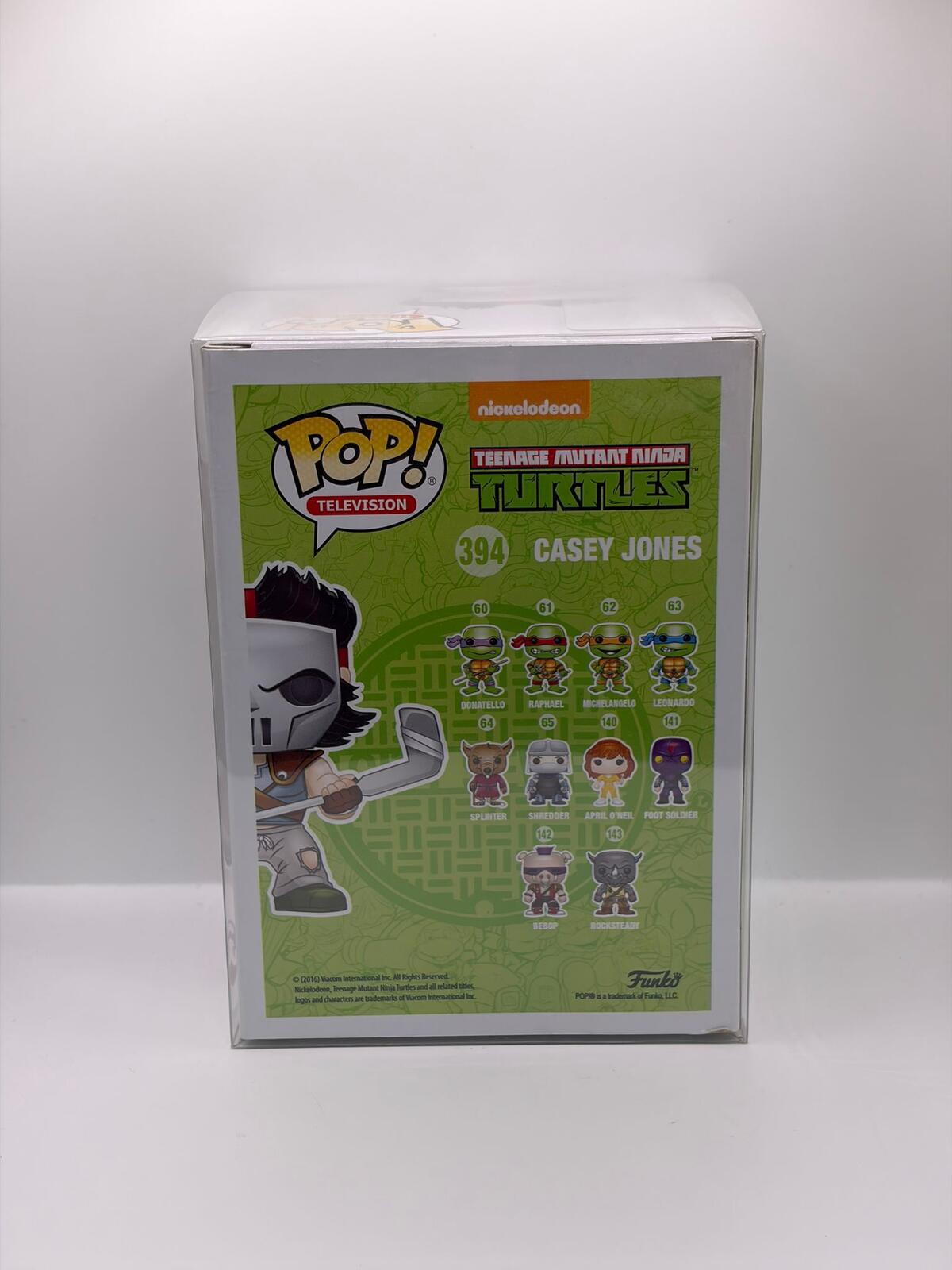 Funko Pop! Television Casey Jones #394 Teenage Mutant Ninja Turtles Exclusive Vinyl Figure