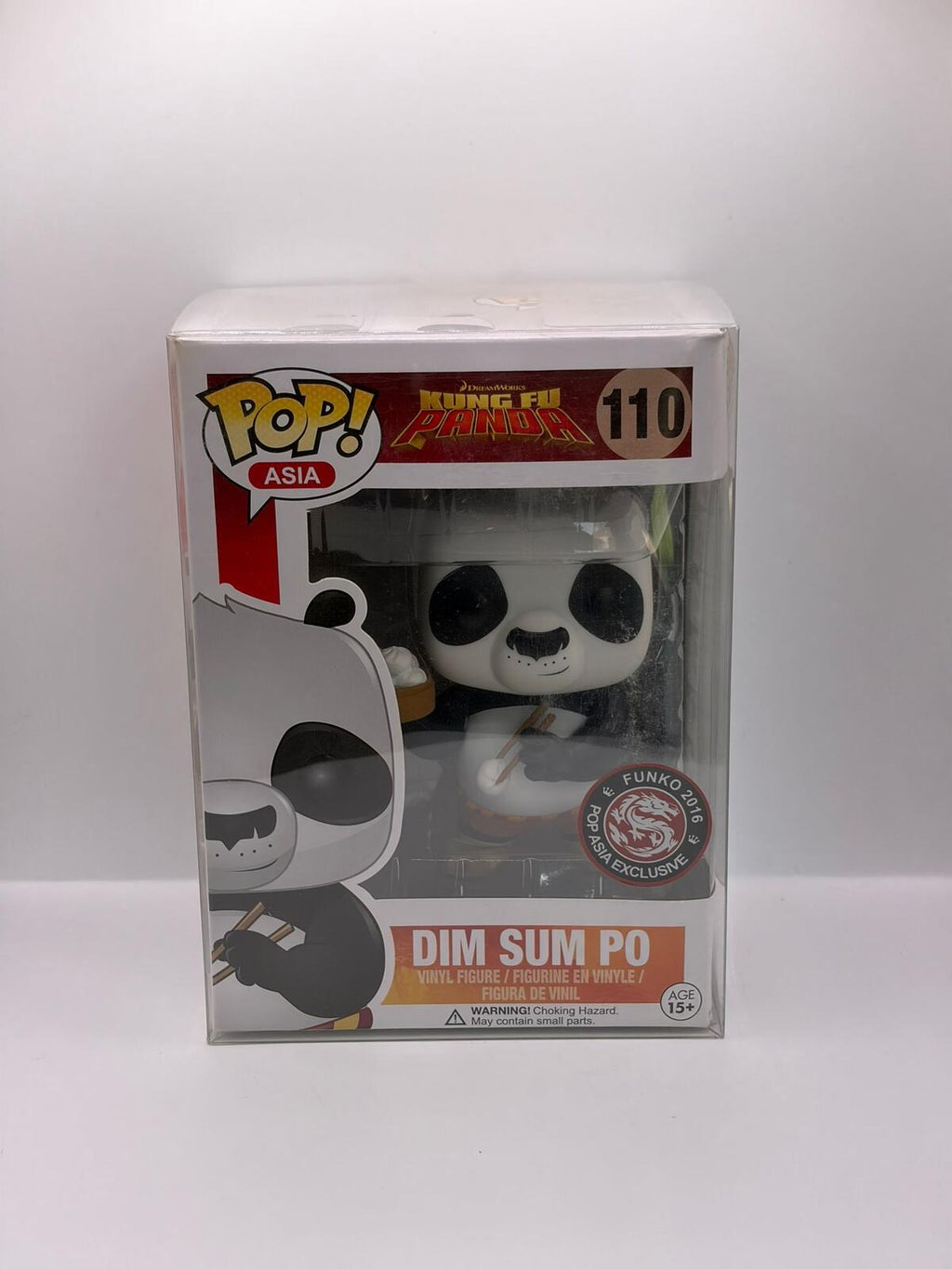 Funko Pop! Asia Kung Fu Panda Dim Sum Po #110 Exclusive Vinyl Figure