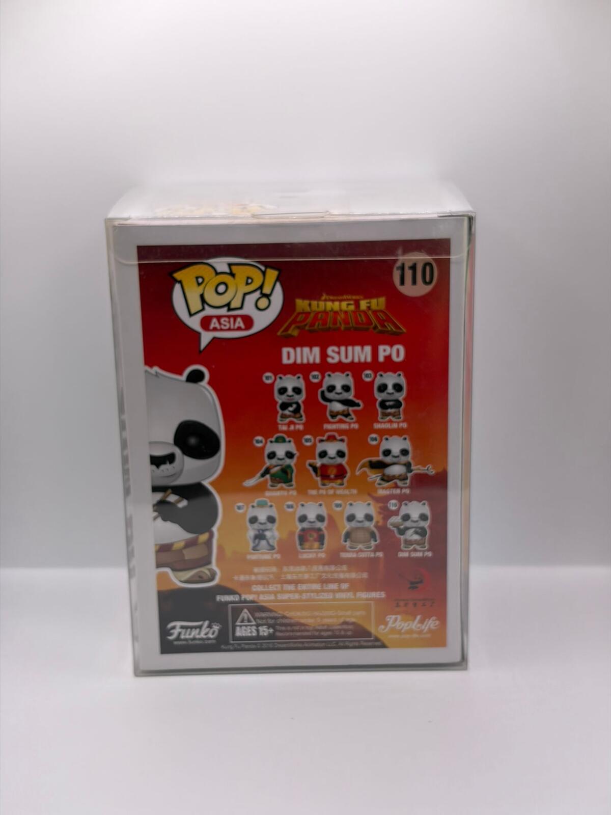 Funko Pop! Asia Kung Fu Panda Dim Sum Po #110 Exclusive Vinyl Figure