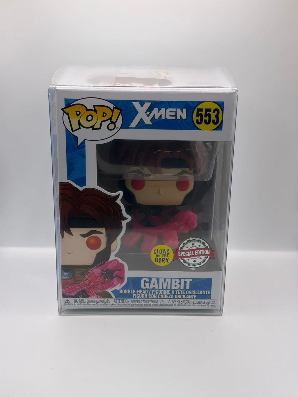 Funko Pop! Marvel X-Men Gambit #553 Glow in the Dark Special Edition