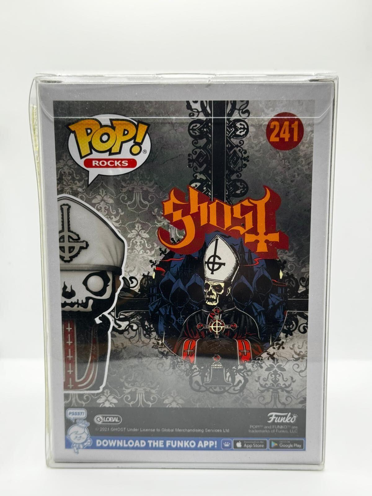 Funko Pop! Rocks Ghost Papa Emeritus I Vinyl Figure 241 Hot Topic Exclusive