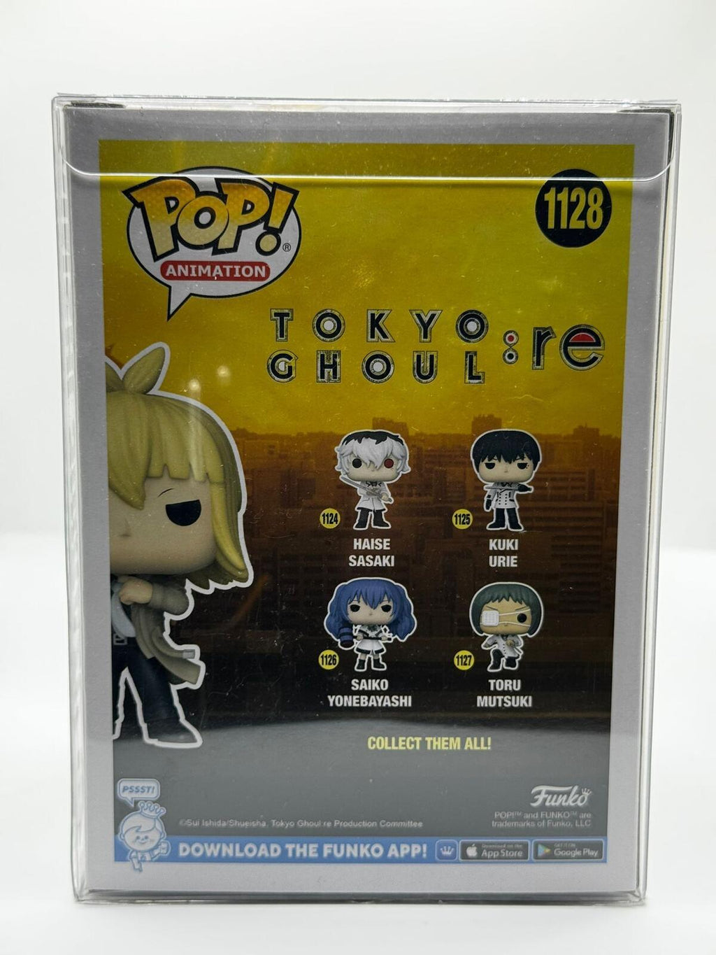 Funko Pop! Animation Tokyo Ghoul:re Ginshi Shirazu Vinyl Figure 1128