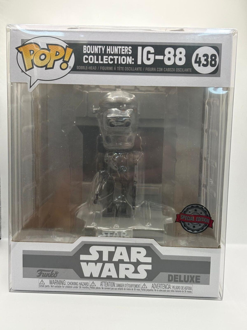Funko Pop! Star Wars IG-88 Bounty Hunters Collection Figure #438 Special Edition