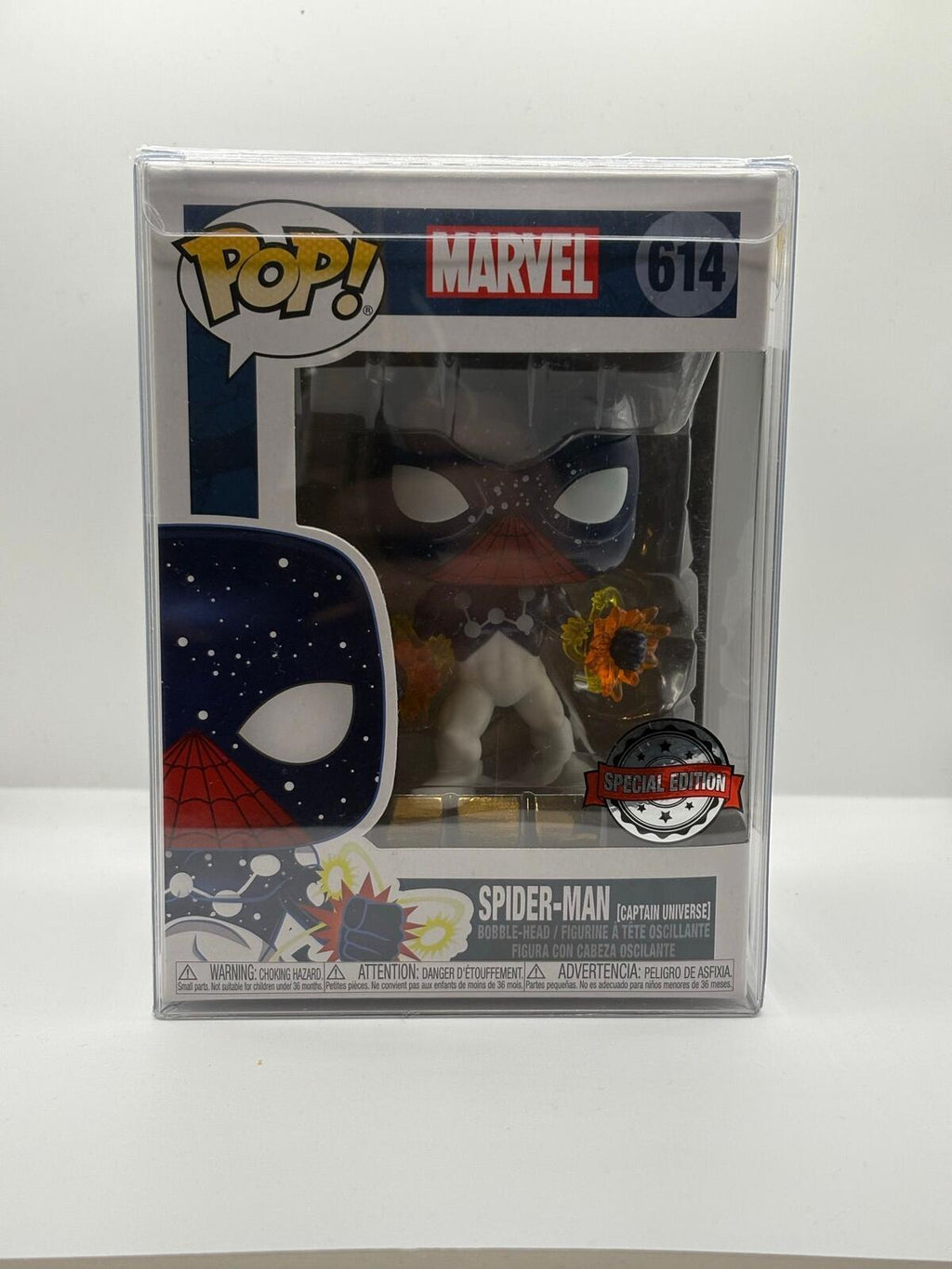 Funko Pop Marvel Spider-Man (Captain Universe) #614 Special Edition