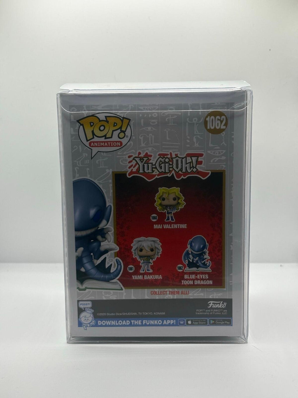 Funko Pop Animation Yu-Gi-Oh! Blue-Eyes Toon Dragon #1062 Vinyl Figure