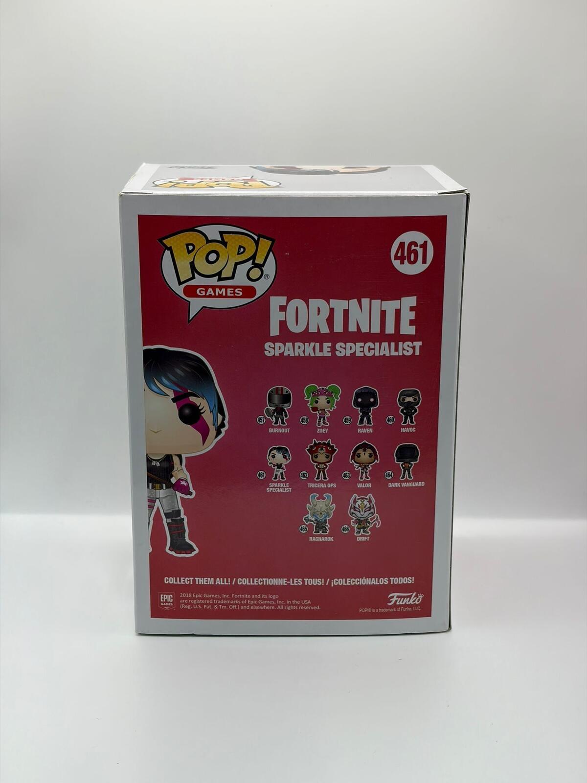 Funko Pop! Games Fortnite Sparkle Specialist Vinyl Figure #461