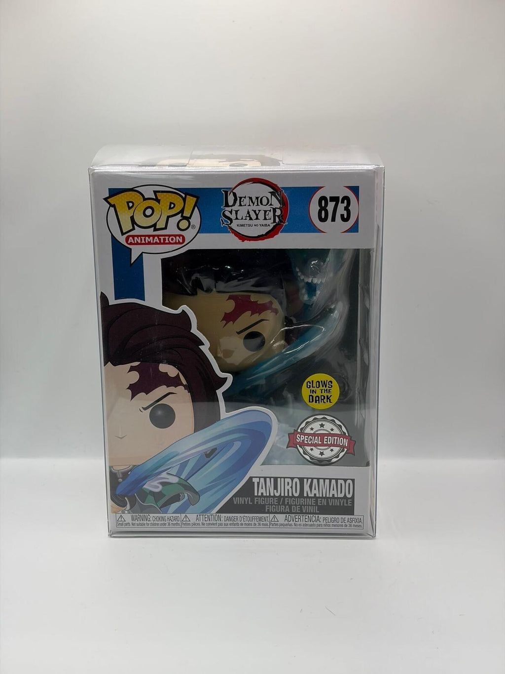 Funko Pop Animation Demon Slayer Tanjiro Kamado Glow in the Dark #873