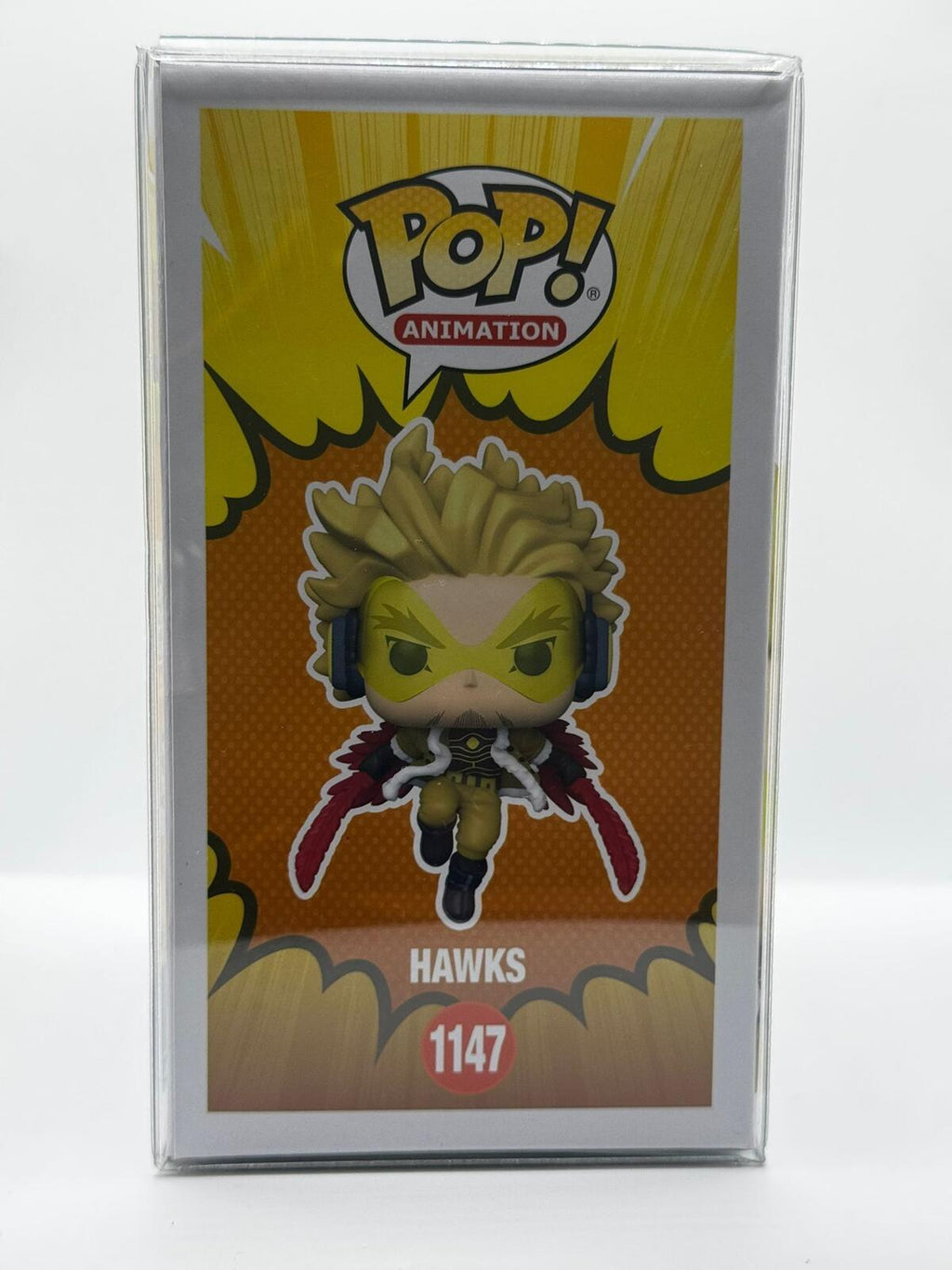 Funko Pop! Animation My Hero Academia Hawks #1147 Flocked Vinyl Figure