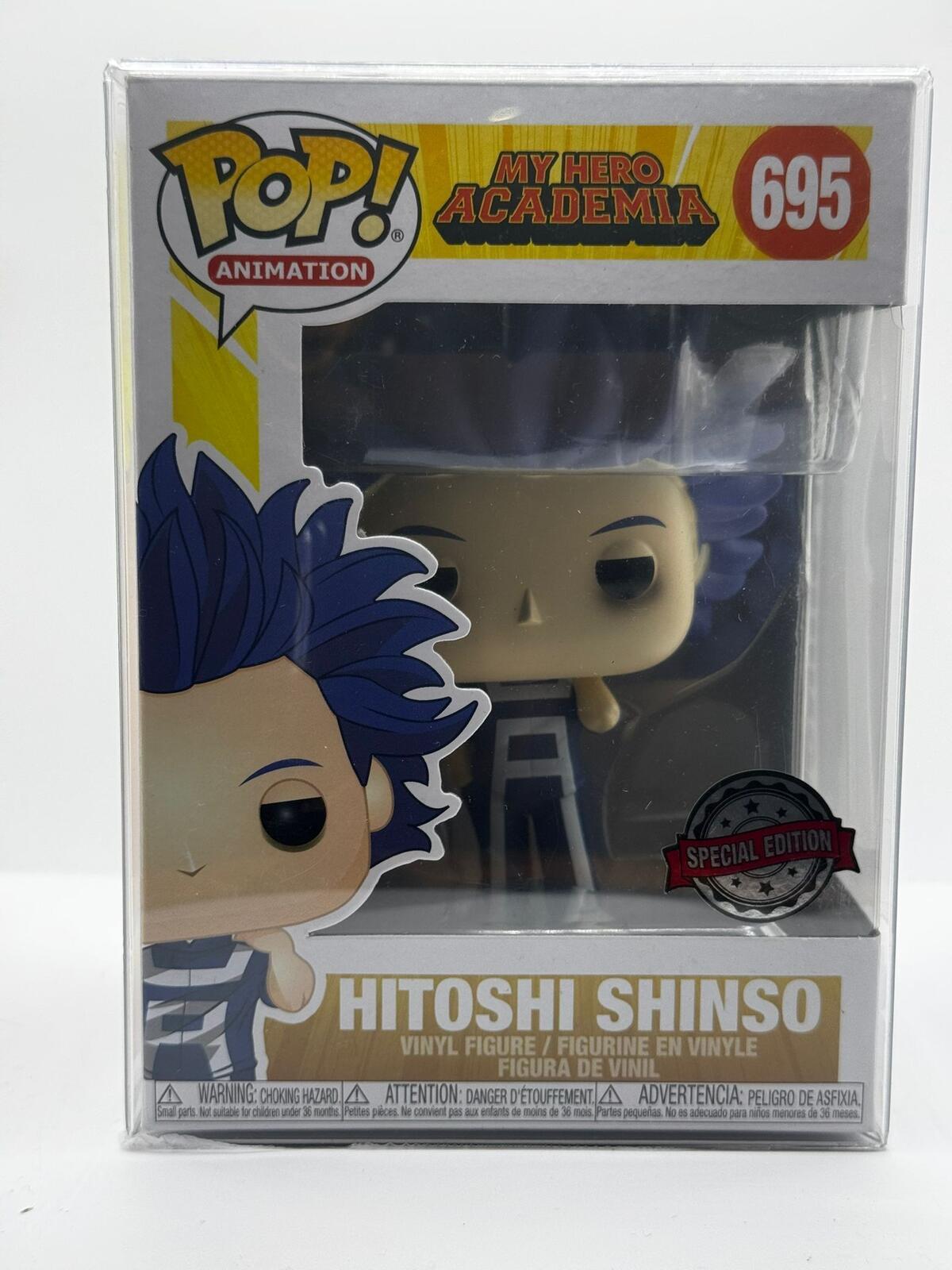 Funko Pop Hitoshi Shinso My Hero Academia Vinyl Figure #695 Special Edition
