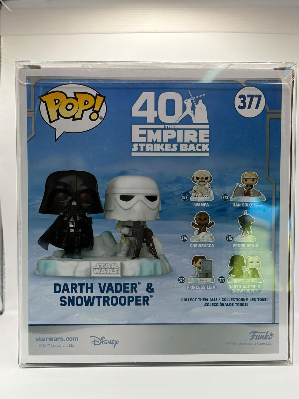 Funko Pop! Star Wars Darth Vader & Snowtrooper 377 Special Edition