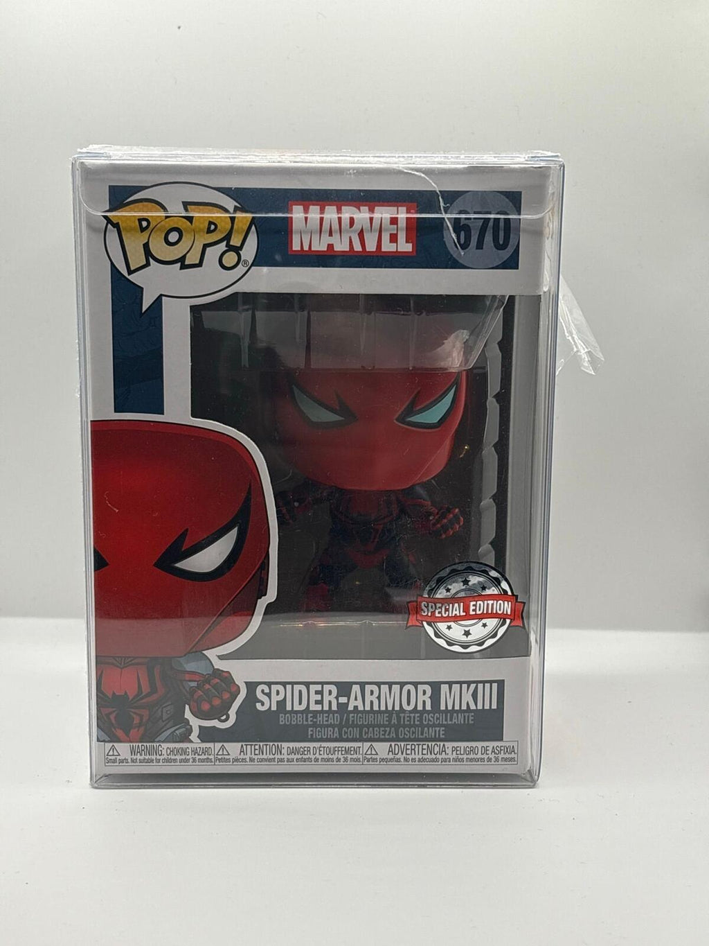 Funko Pop! Marvel Spider-Armor MKIII Special Edition #670