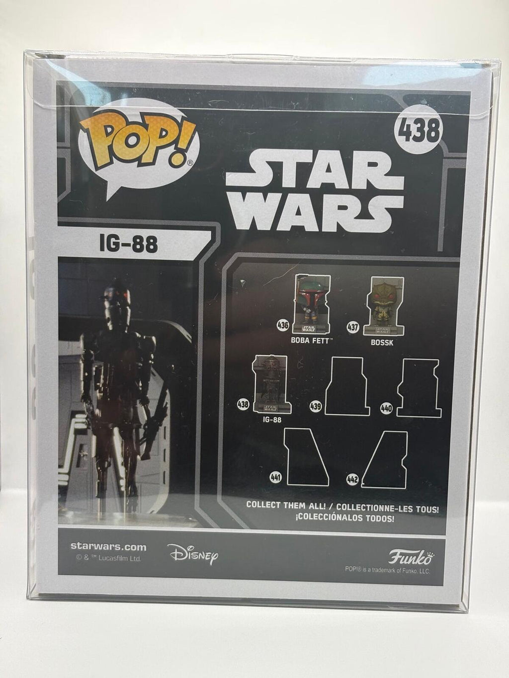 Funko Pop! Star Wars IG-88 Bounty Hunters Collection Figure #438 Special Edition