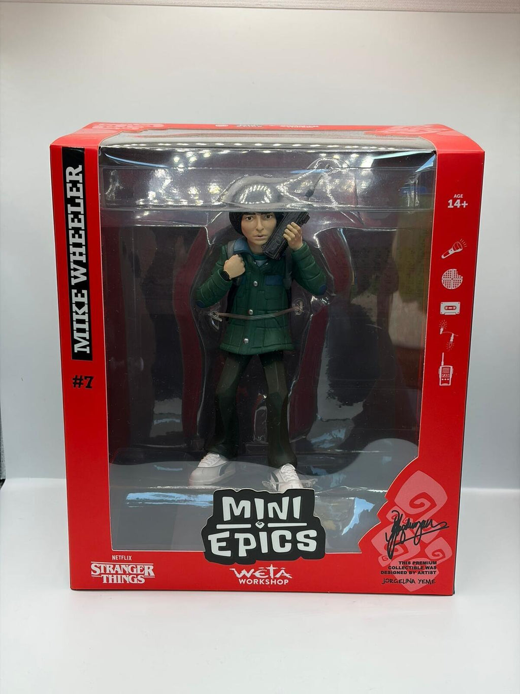 Weta Workshop Mini Epics Stranger Things Mike Wheeler Figure #7