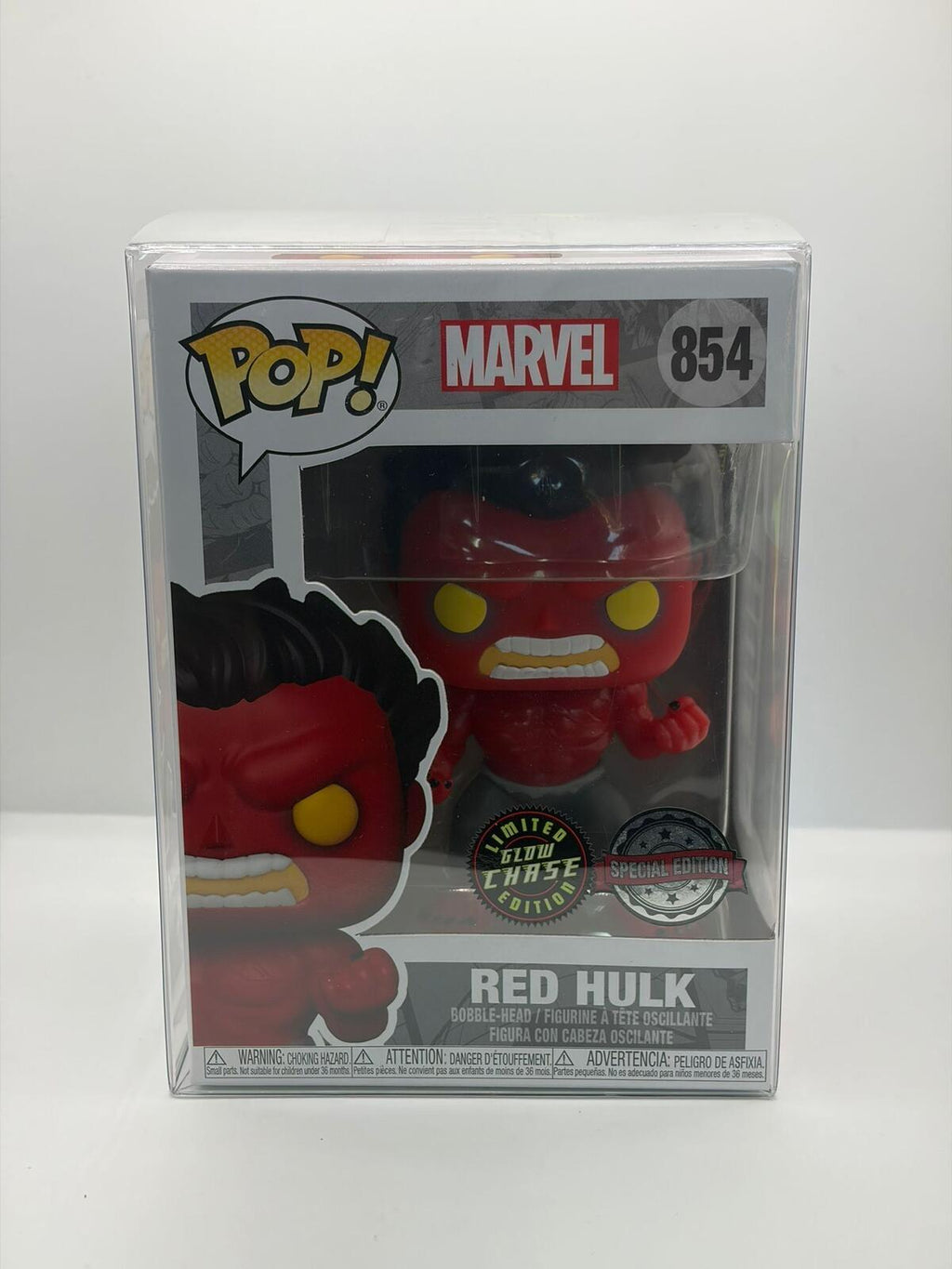 Funko Pop Marvel Red Hulk #854 Limited Edition Vinyl Figure