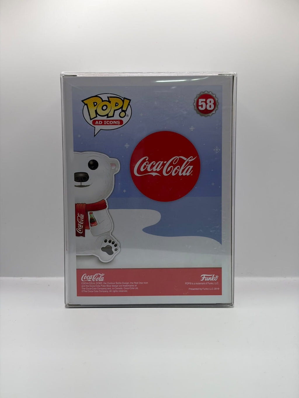 Funko Pop! Ad Icons Coca-Cola Polar Bear Vinyl Figure #58