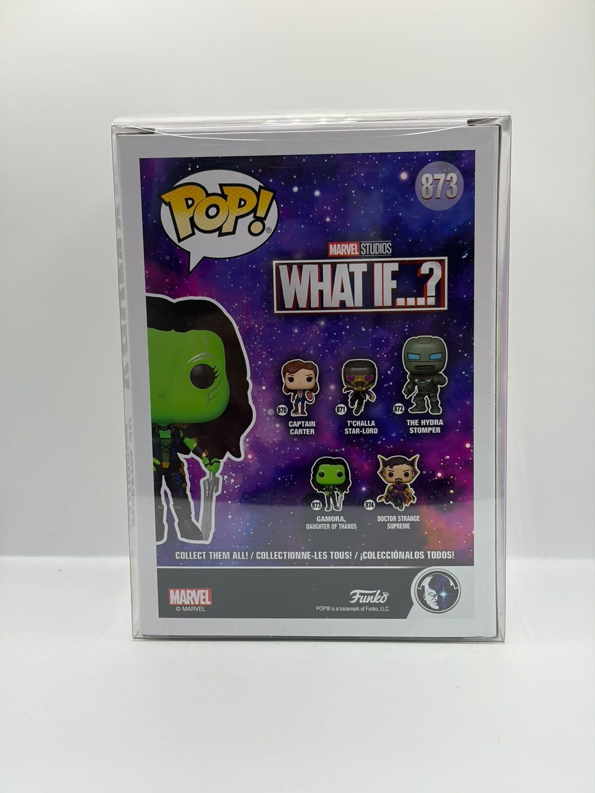 Funko Pop! Marvel Studios What If...? Gamora, Daughter of Thanos Vinyl Figure #873