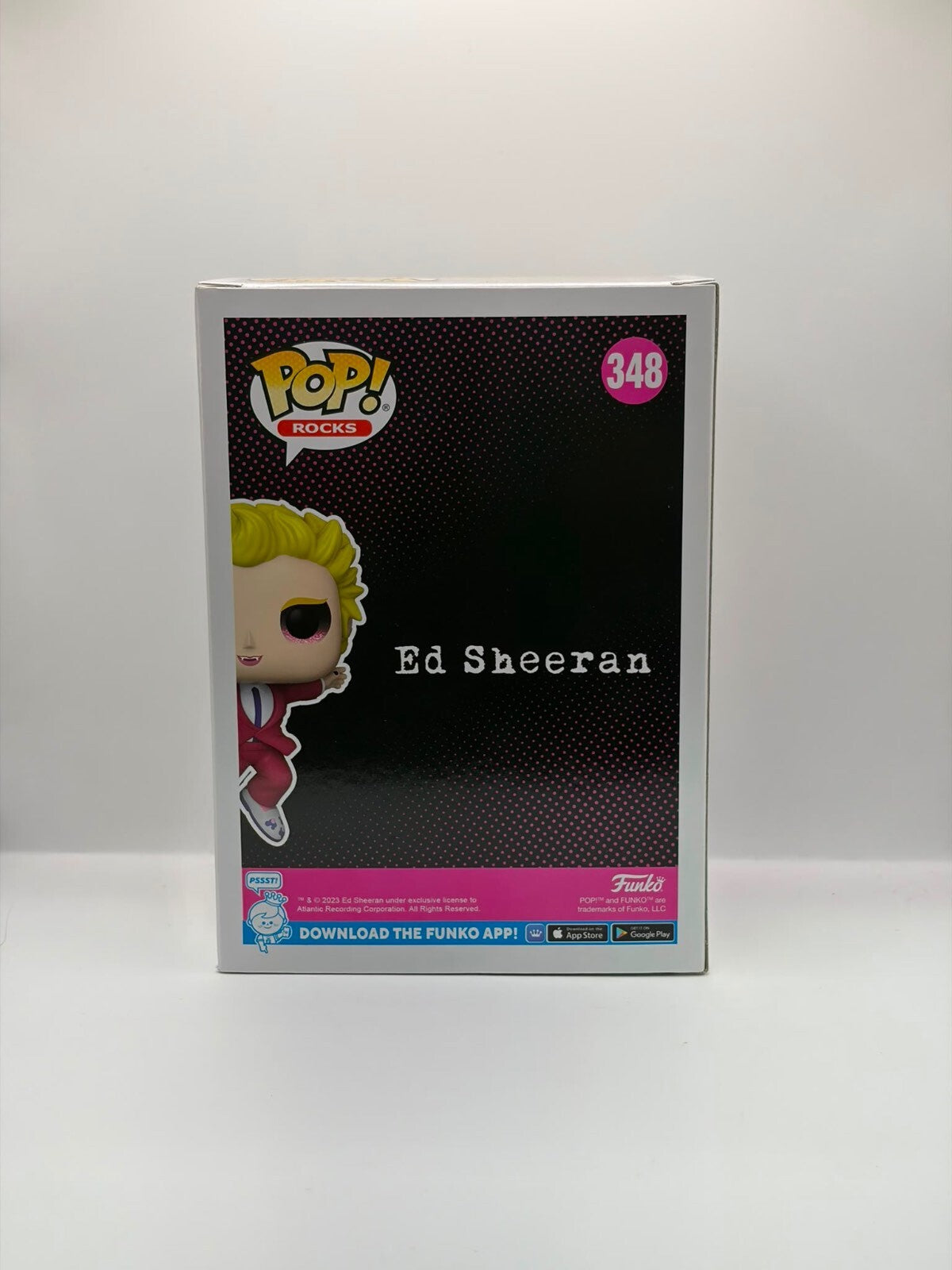 Funko Pop! Rocks Ed Sheeran Vinyl Figure #348 in Box