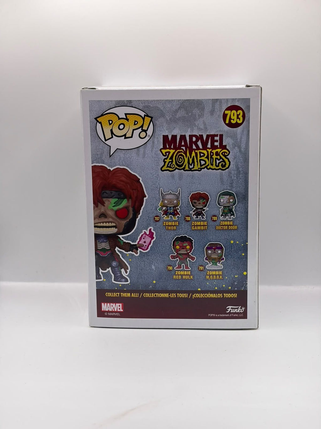 Funko Pop! Marvel Zombies Zombie Gambit #793 Glow in the Dark Special Edition