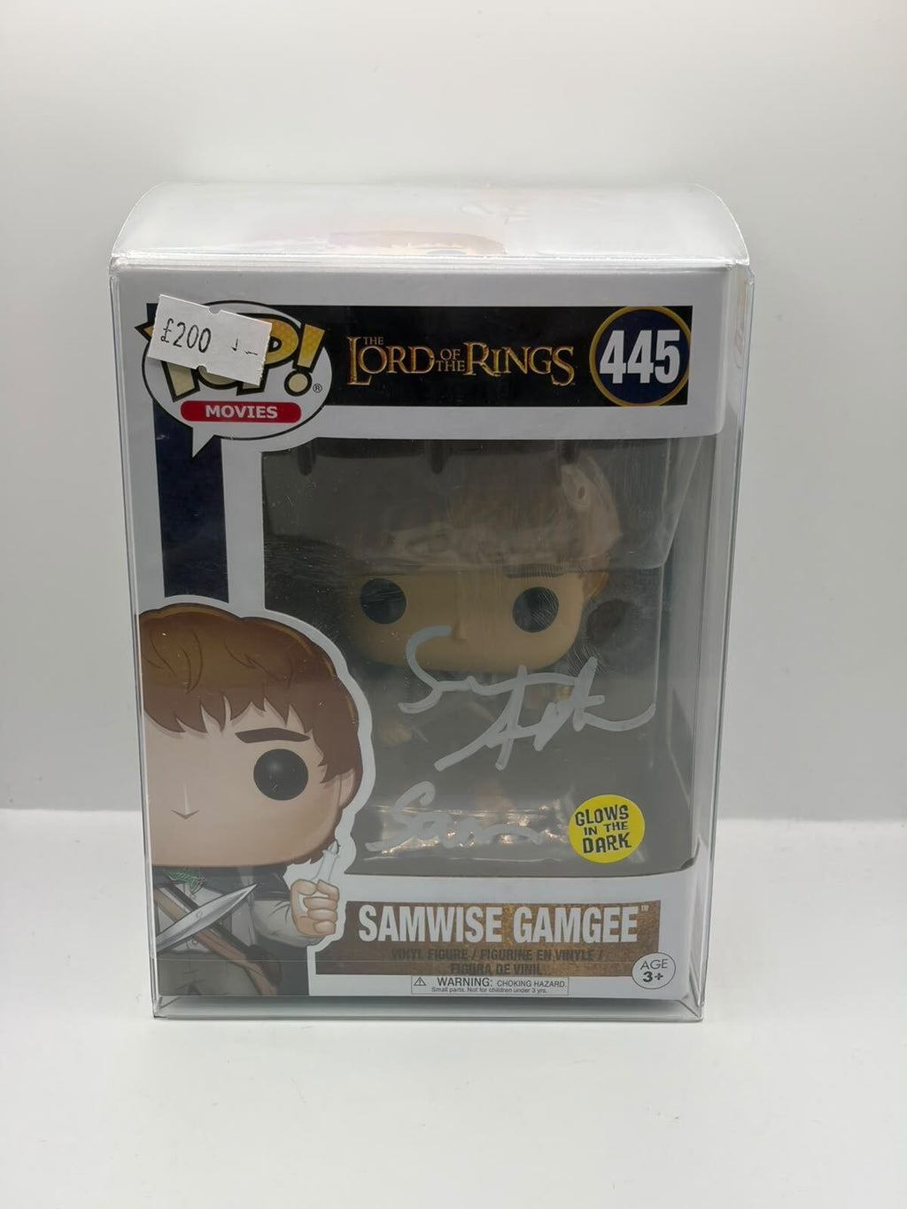Funko Pop! Movies The Lord of the Rings Samwise Gamgee #445 Signed