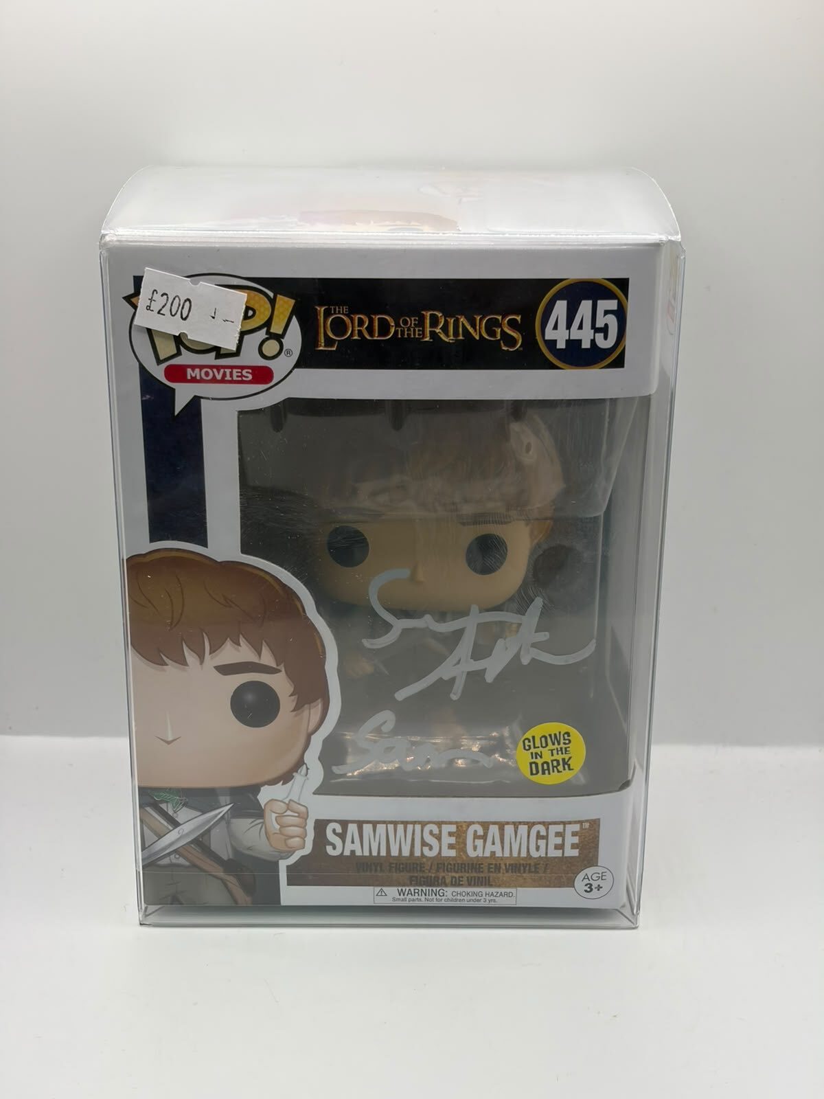 Funko Pop! Movies The Lord of the Rings Samwise Gamgee #445 Signed