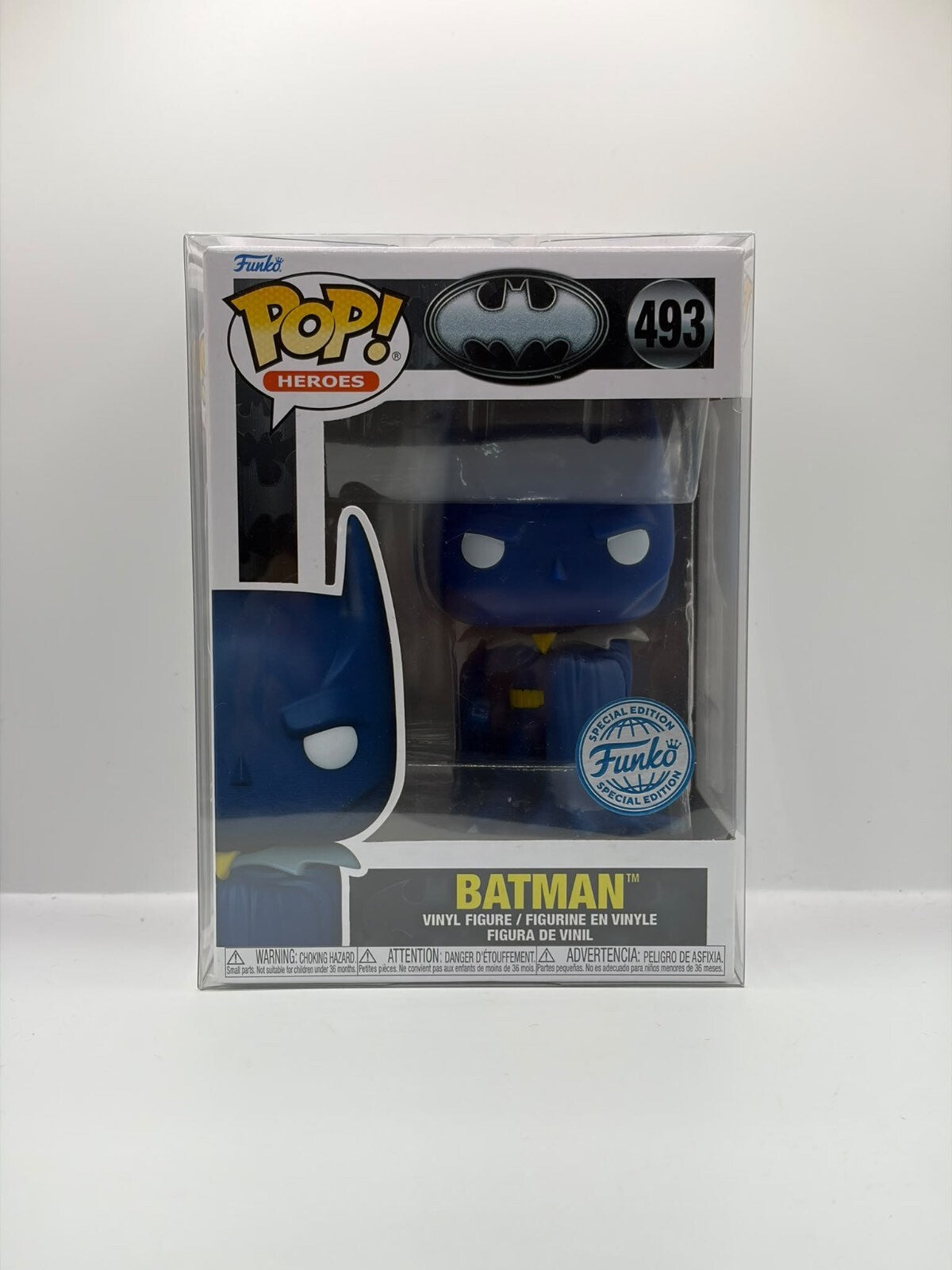Funko Pop! Heroes Batman Vinyl Figure #493 - Limited Edition Collectible