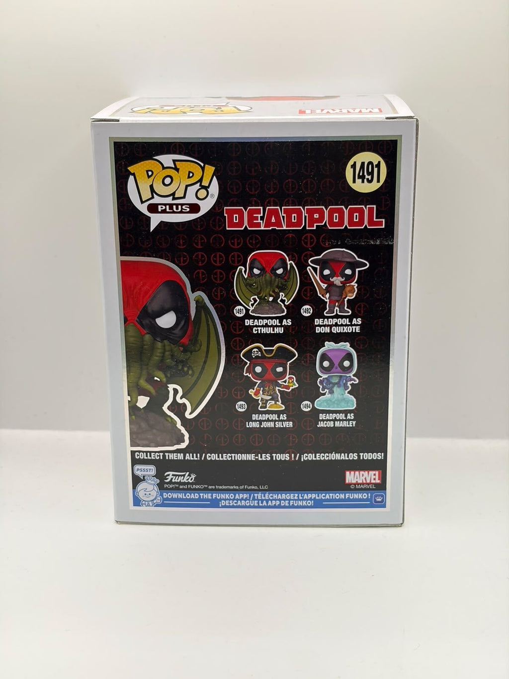 Funko Pop! Plus Marvel Deadpool as Cthulhu #1491 Vinyl Figure in Box
