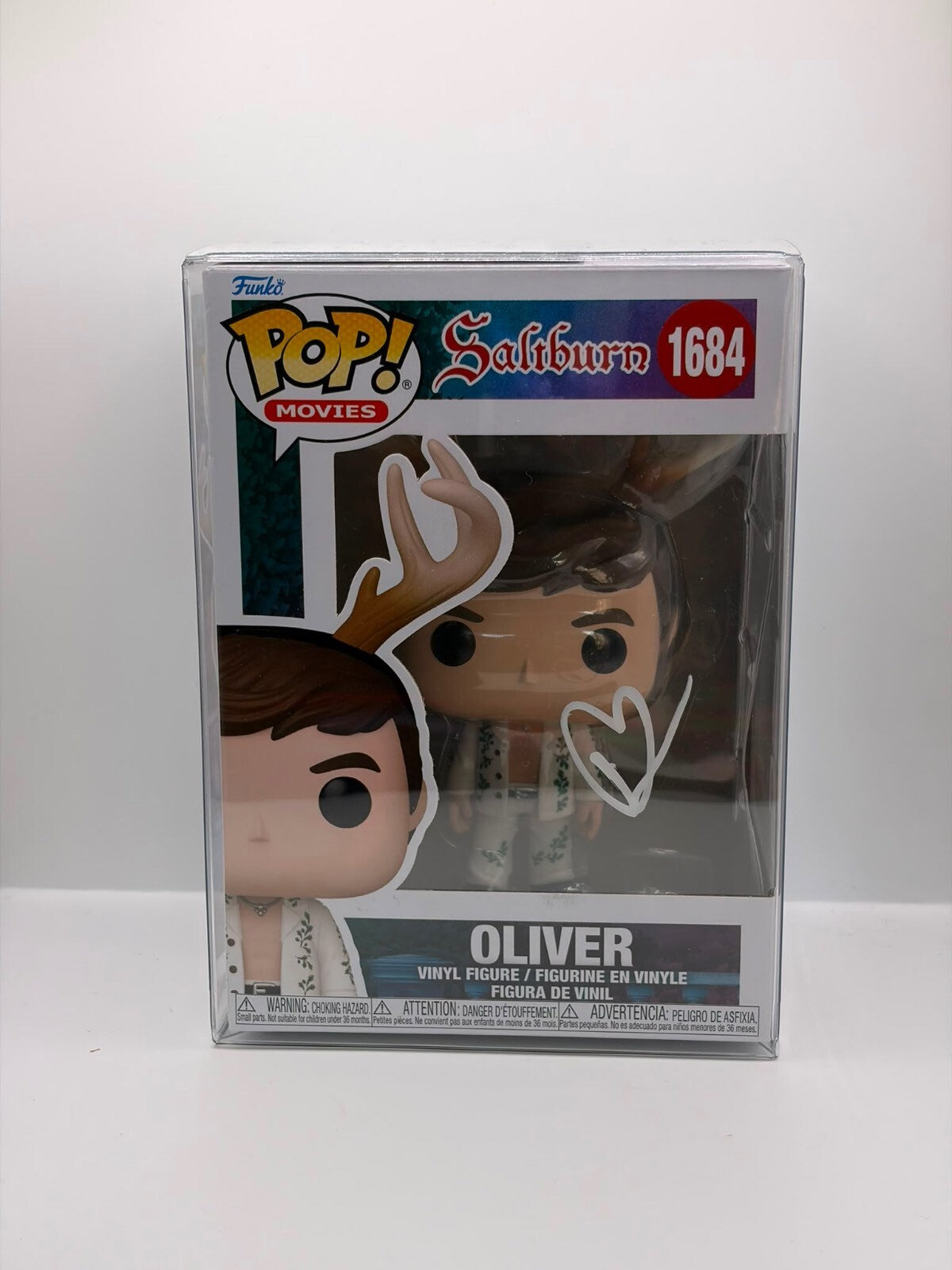 Funko Pop! Movies Saltburn Oliver Vinyl Figure #1684 Signed