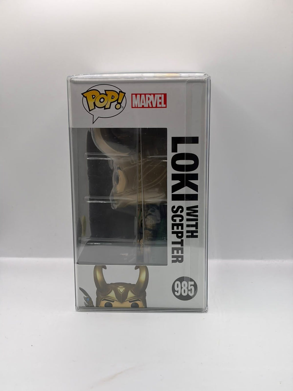Funko Pop! Marvel Avengers Loki with Scepter #985 Glow in the Dark Special Edition