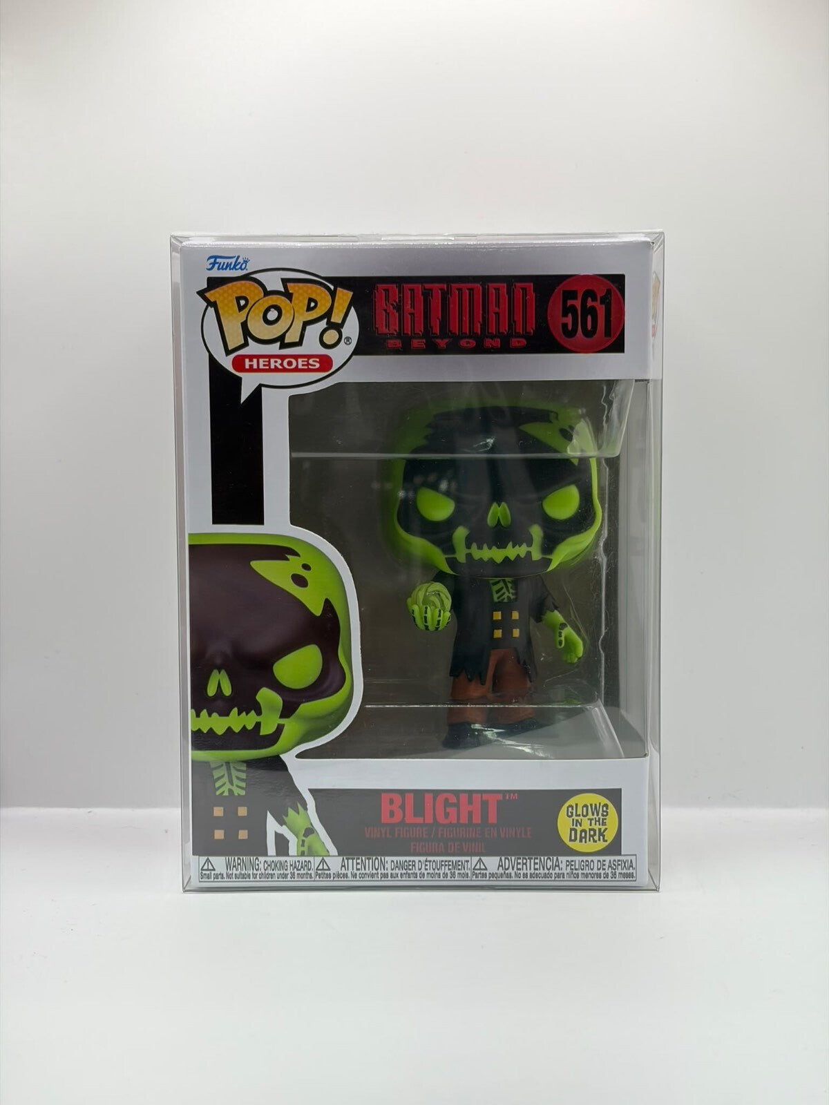 Funko Pop! Heroes Batman Beyond Blight Glow in the Dark Vinyl Figure #561