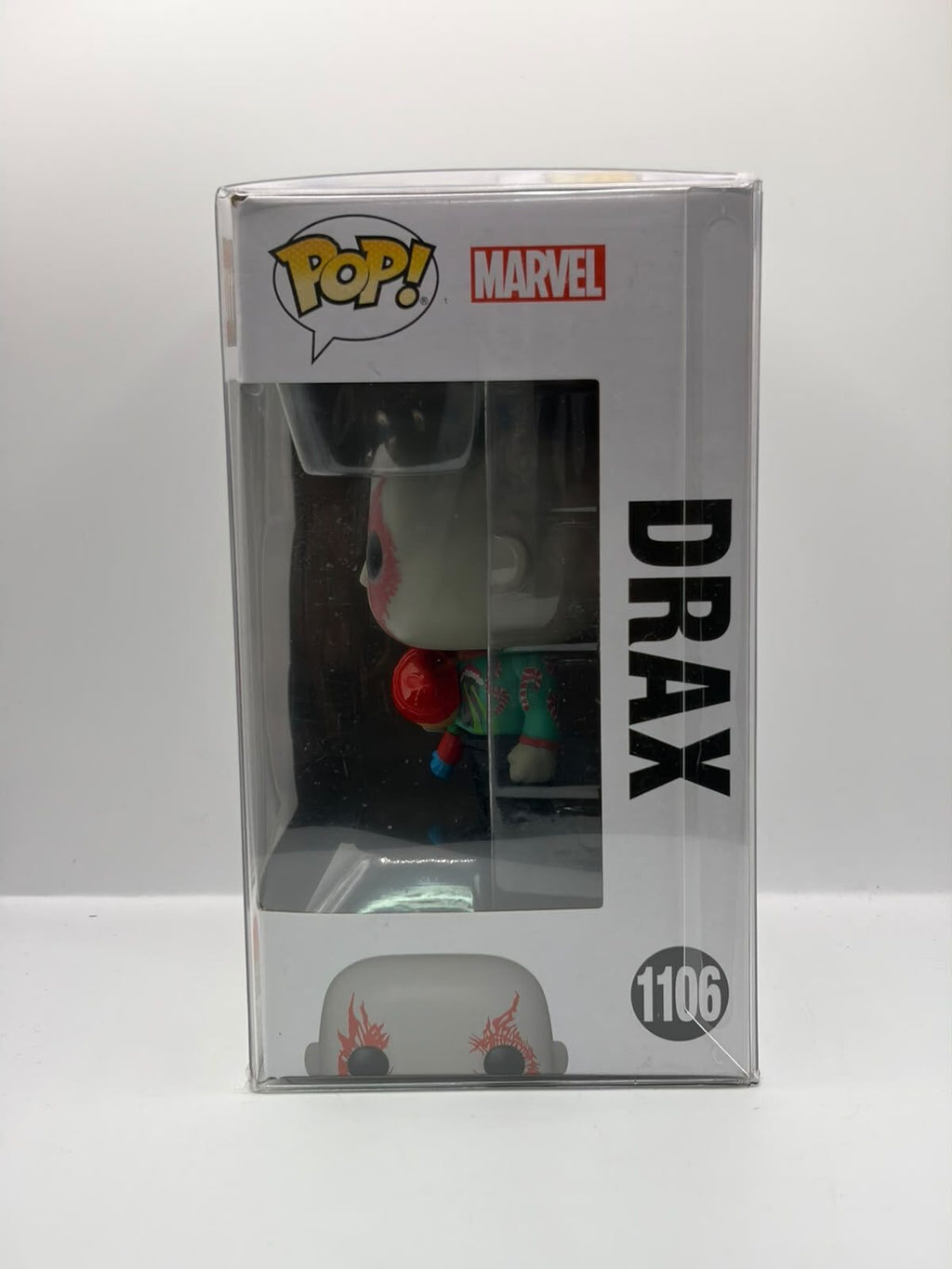 Funko Pop! Marvel Guardians of the Galaxy Holiday Special Drax Bobble-Head Figure #1106