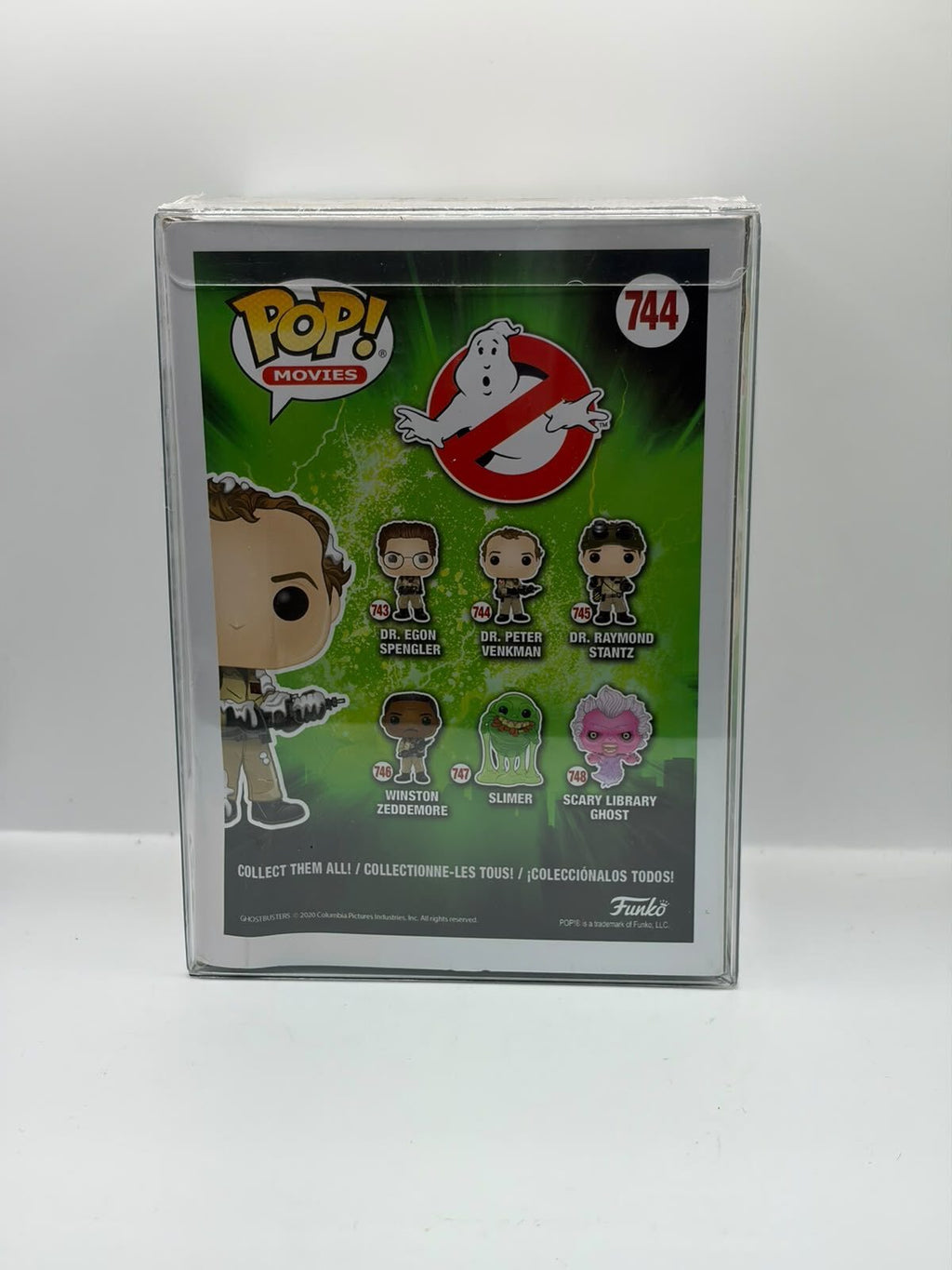 Funko Pop! Movies Ghostbusters Dr. Peter Venkman Vinyl Figure #744 Walmart Exclusive