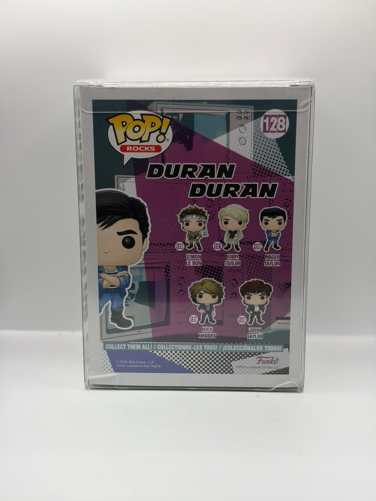 Funko Pop! Rocks Duran Duran Roger Taylor Vinyl Figure #128