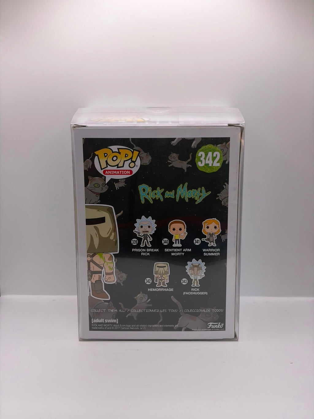Funko Pop! Animation Rick and Morty Hemorrhage #342 Signed