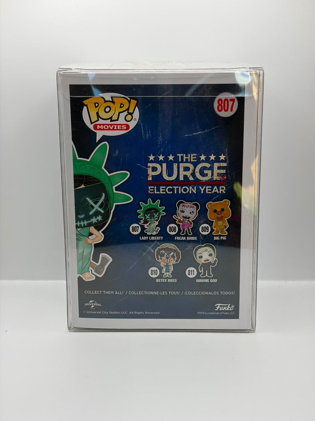 Funko Pop! Movies The Purge Election Year Lady Liberty Vinyl Figure #807