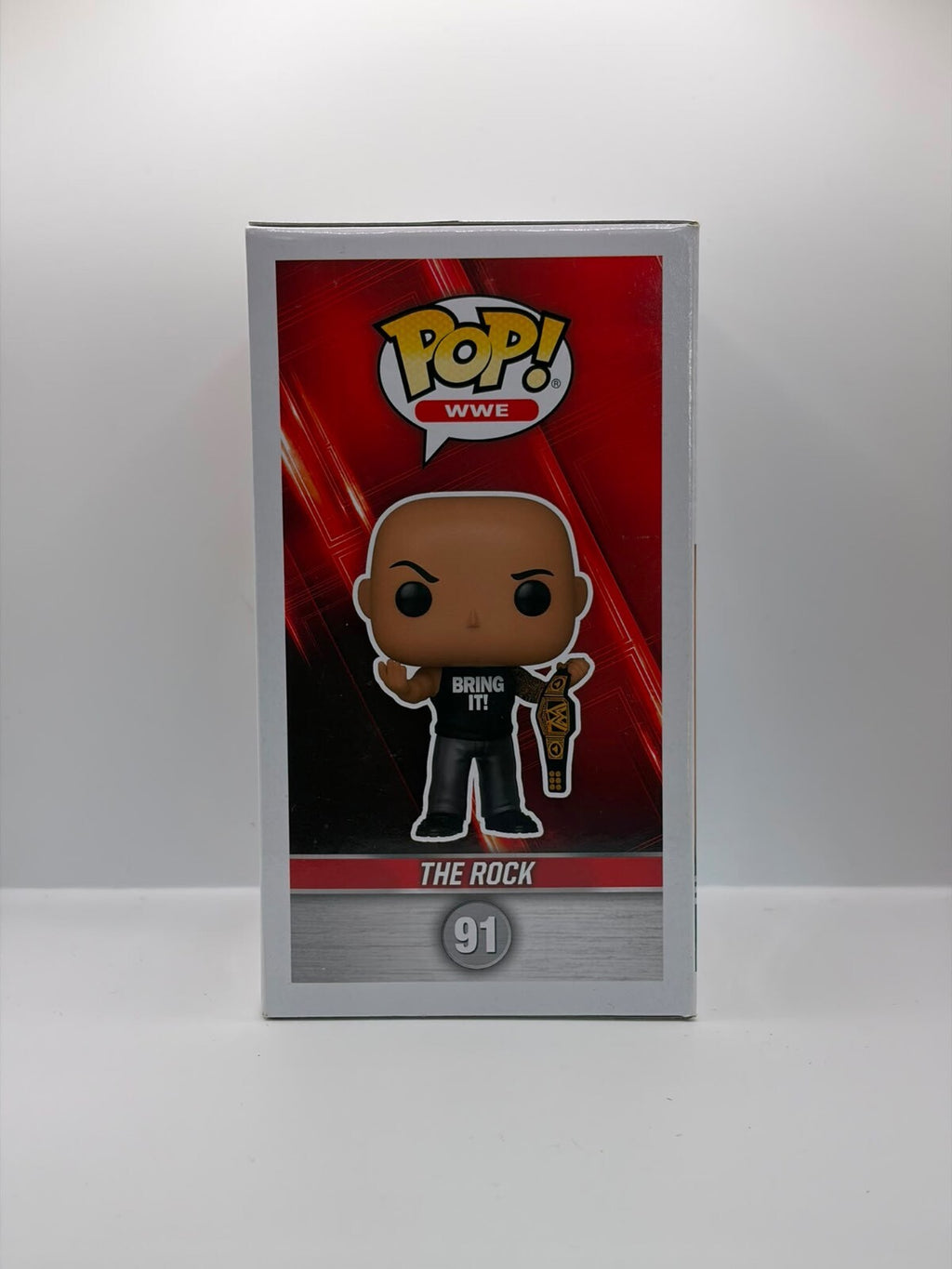 Funko Pop WWE The Rock Special Edition Vinyl Figure #91