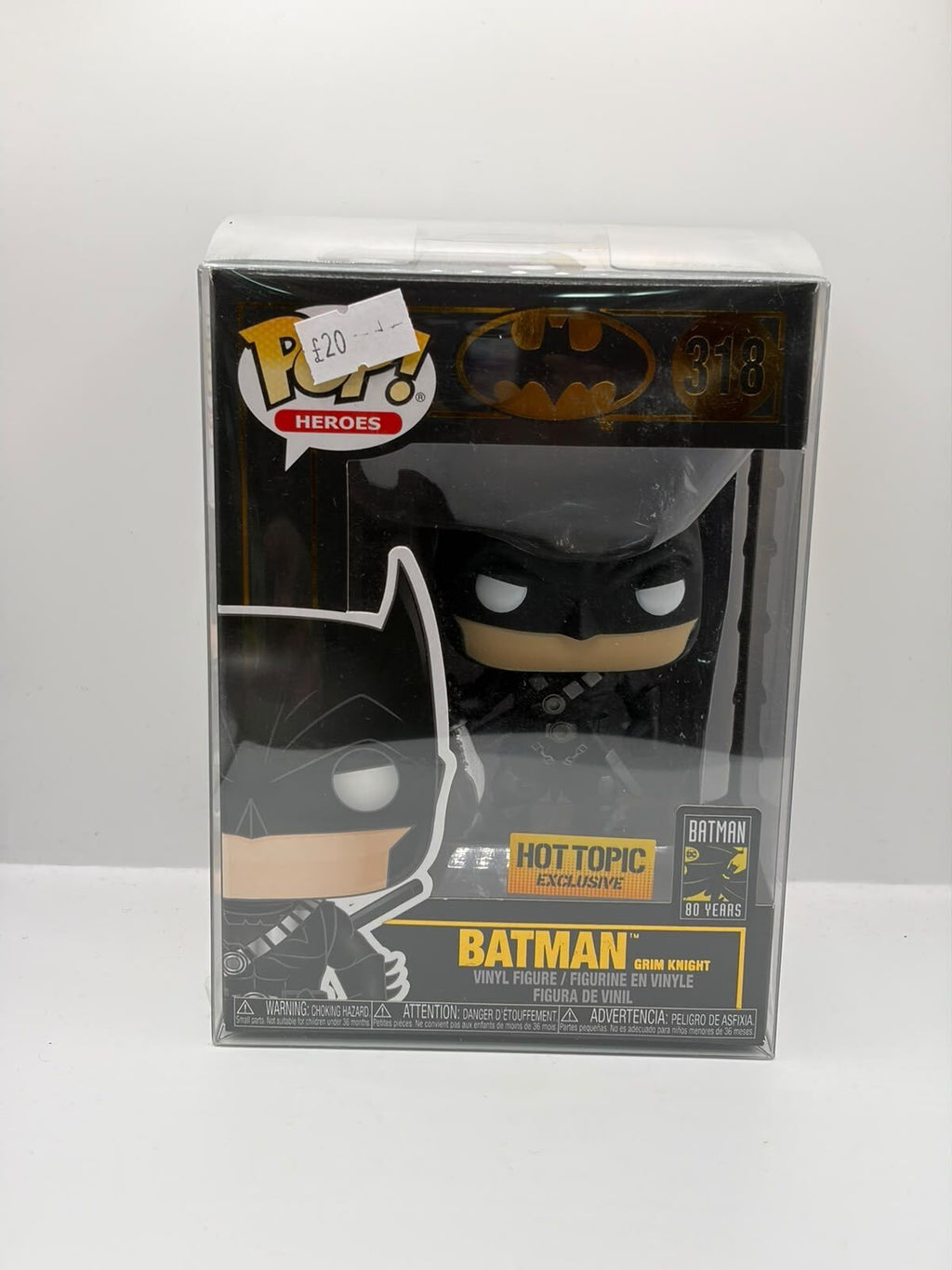 Funko Pop! Heroes Batman Grim Knight #318 Hot Topic Exclusive