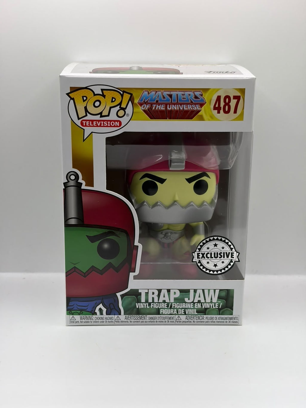 Funko Pop! Television Masters of the Universe Trap Jaw Vinyl Figure #487 Exclusive